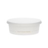 Natural paper lid for 1100 ml bowl