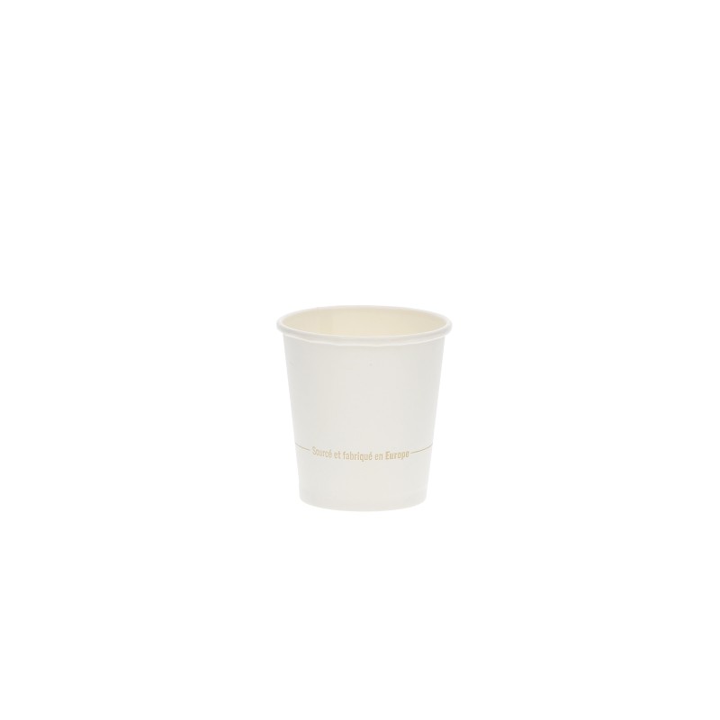 Natural paper cup 10 cl