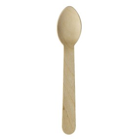 Wooden tasting spoon 14 cm