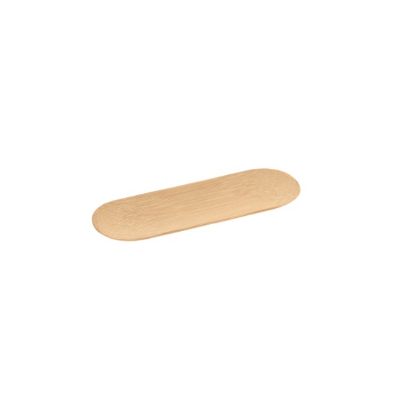 Bamboo oval ruler